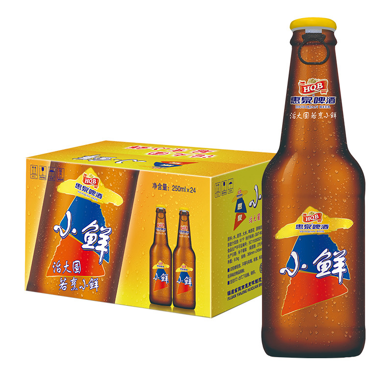 250ml10&#176;P惠泉小鲜拉环盖版24瓶装